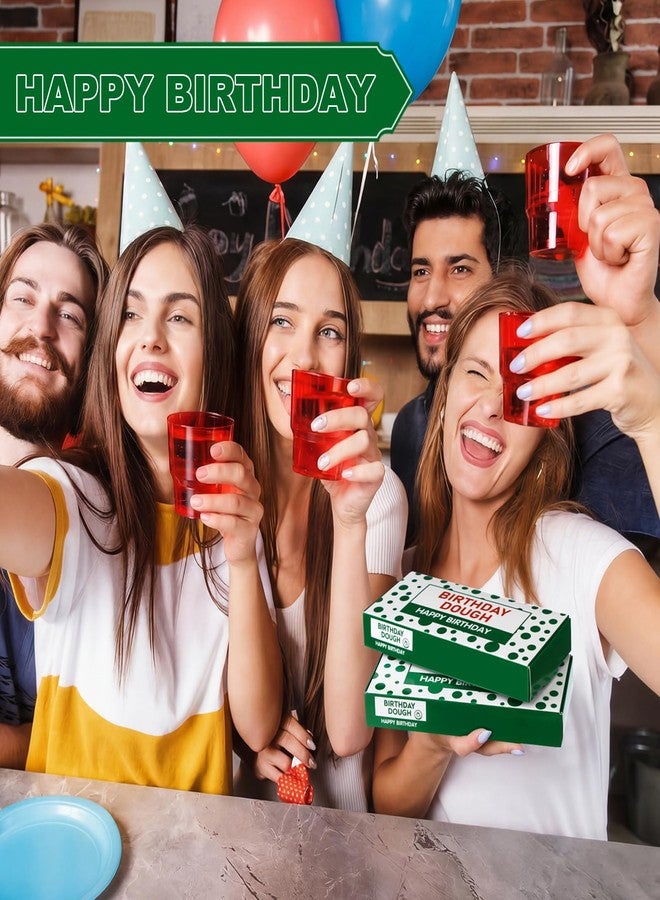 حامل نقود جيلبروب 3 قطع، هدية عيد ميلاد سعيد، صندوق هدايا على شكل دونات، صندوق دونات فريد ومضحك، هدايا نقدية للنساء والرجال (أخضر) - Image 5