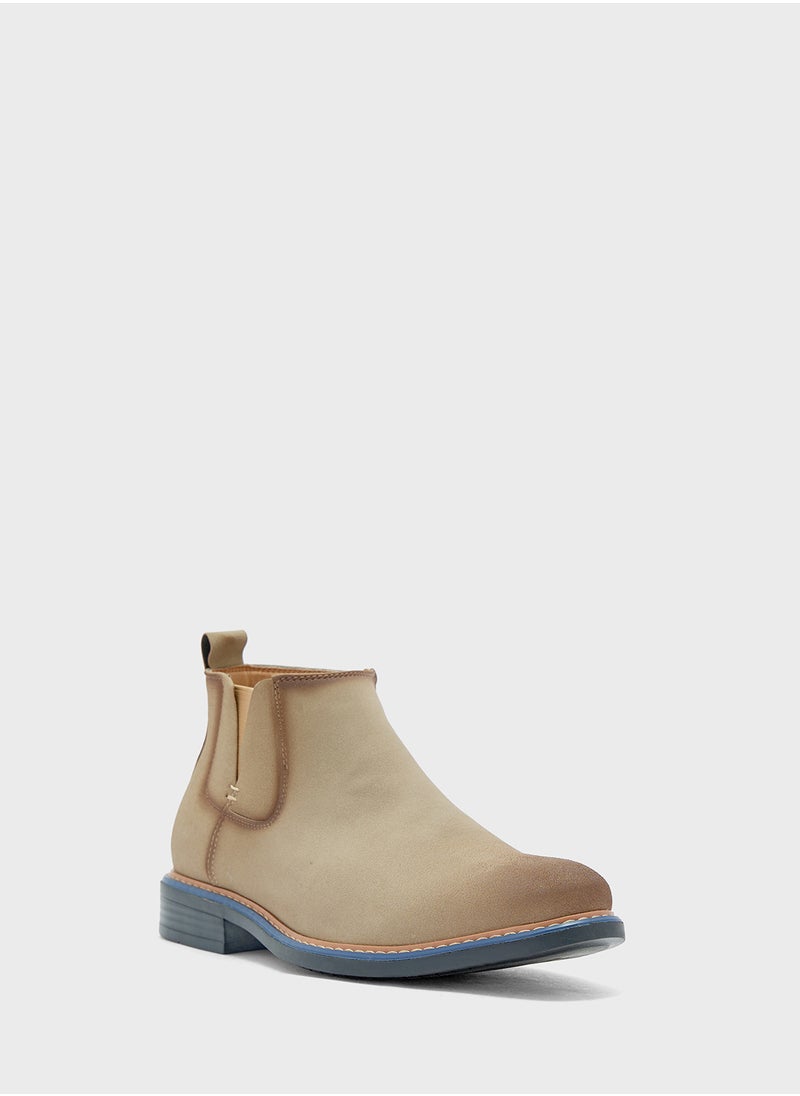 Robert Wood Suede Casual Chelsea Boots  - Image 2