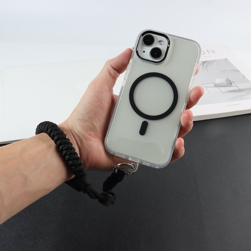 Mobile Phone Lanyard Braided Stretchable Short Anti-loss Rope Strong Thick Wristband Rope Clip Travel Anti-fall Outdoor - Image 4