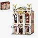 PANTASY Vintage European Grand Theater Building SetModular Model with Crystal Chandelier Transparent DomeExpandable Street Scenes Retro Collectible Theater Architecture for Adults Home Dcor Gift - Image 3