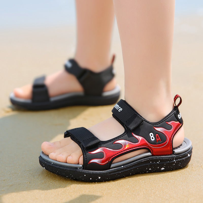 Kids Shoes Children'S Sandals Boys Student Sports Fashion Beach Shoes Eva Non-Slip Trendy Children'S Shoes 1 - Image 5