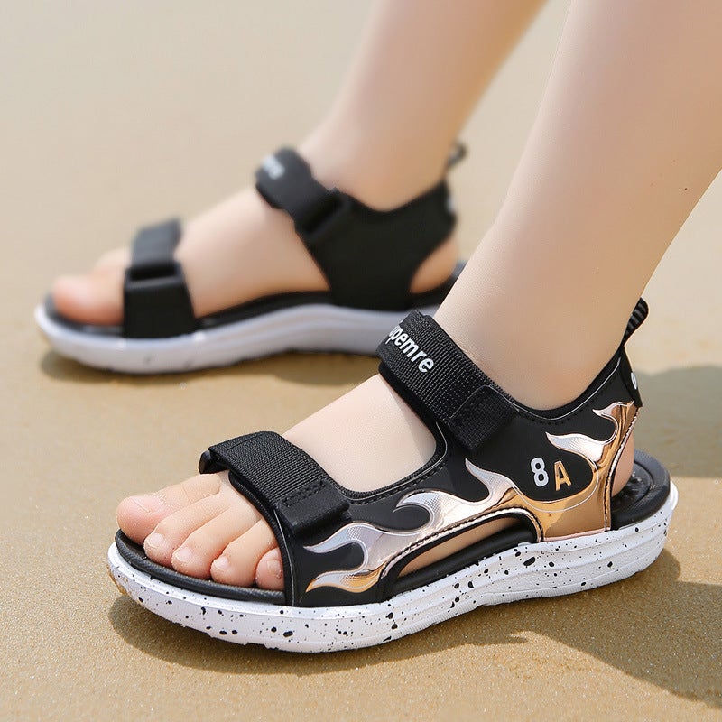 Kids Shoes Children'S Sandals Boys Student Sports Fashion Beach Shoes Eva Non-Slip Trendy Children'S Shoes 1 - Image 4