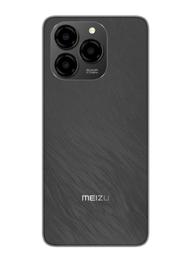 Meizu Note 21 4G 8GB/256GB Smartphone 6000mAh Large Battery 50MP Ttriple Camera Black-International Version