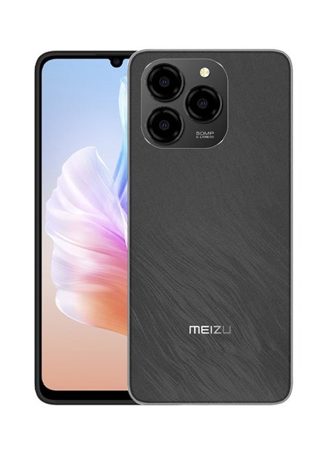 Meizu Note 21 4G 8GB/256GB Smartphone 6000mAh Large Battery 50MP Ttriple Camera Black-International Version
