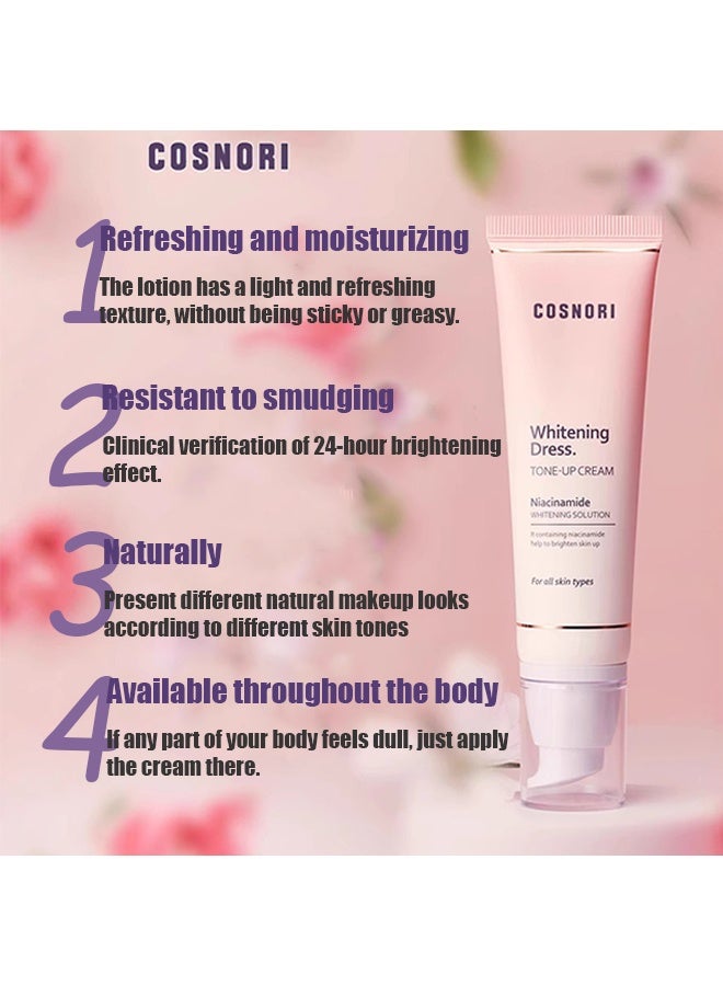 كوسنوري كريم تبييض فستان 50 مل ، تفتيح البشرة لجميع أنواع البشرة - Image 4