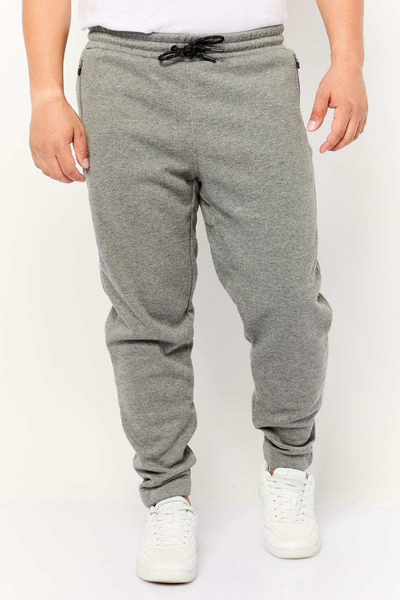 MOTION Men Sportswear Fit Training Sweatpants, Grey - Image 1