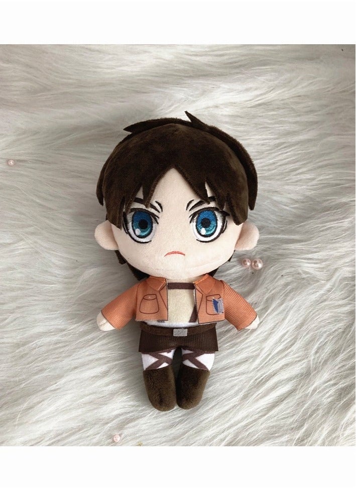 Generic - Attack on Titan Eren Jaeger Plush Toys 20cm - Image 1