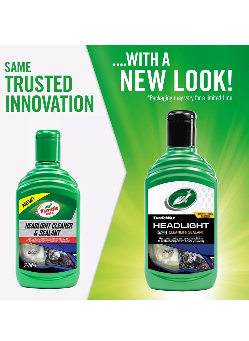 TurtleWax (2-in-1) Headlight Cleaner and Sealant  - Image 3