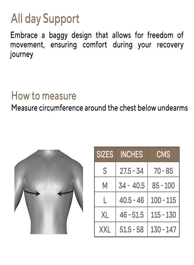 FOVERA Arm Pouch Sling (Baggy), Shoulder Support for Fracture, Immobilization, Prevents Shoulder Dislocation, Skin Friendly & Breathable Material (Size - XXL) - Image 4