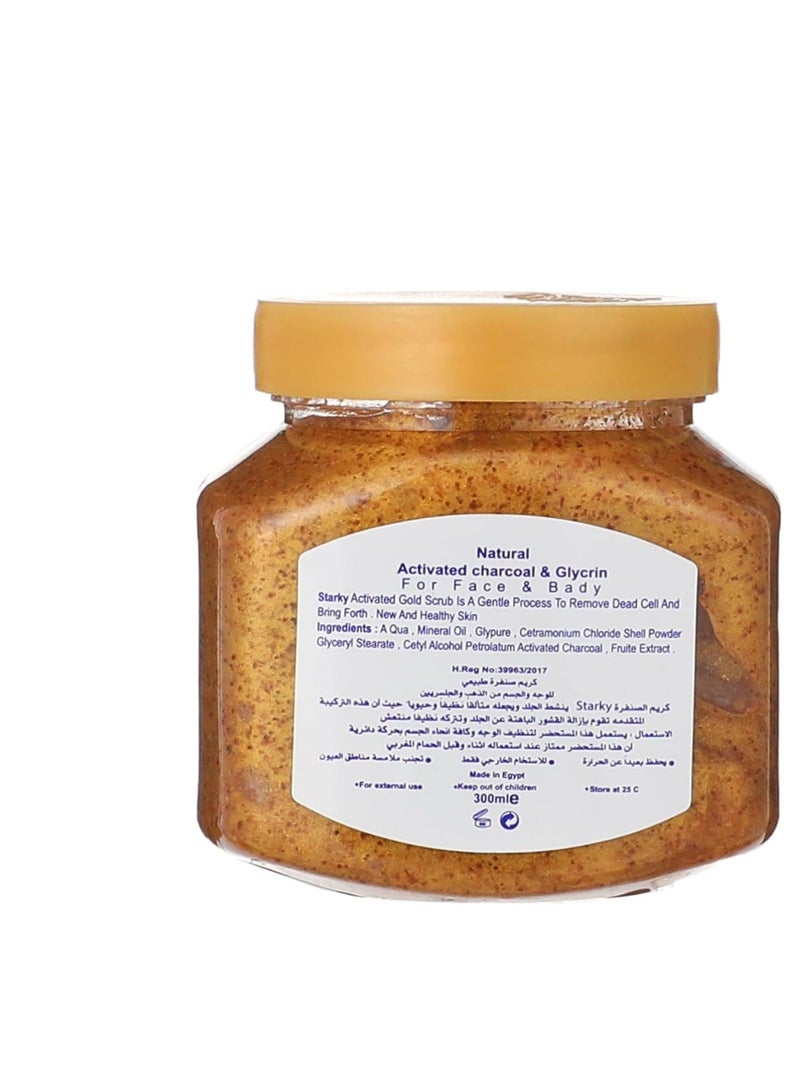 Starky face and body scrub gold, 300 ml - Image 1