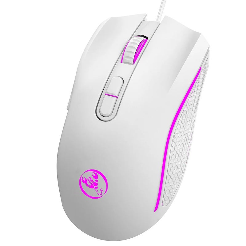 Y&D Wired Gaming Mouse, 7 Button 3200 DPI LED Optical USB Computer Game Mice for PC Gamers - Image 3