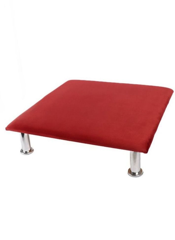 Generic Economy table from Blot Red 60x60x18 cms  - Image 3