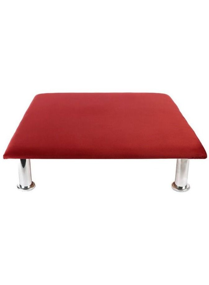 Generic Economy table from Blot Red 60x60x18 cms  - Image 1