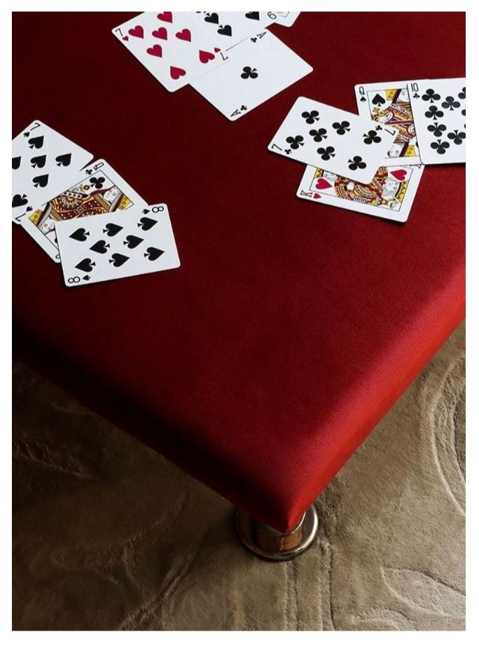 Generic Economy table from Blot Red 60x60x18 cms  - Image 5