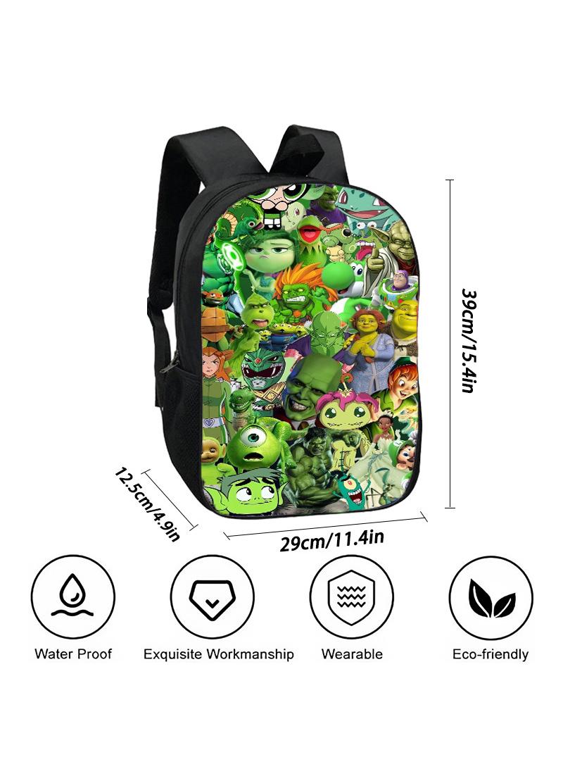 general Inside Out 2 Backpacks Anime Kids backpack  Lightweight Backpacks  Students Casual Backpack - Image 2