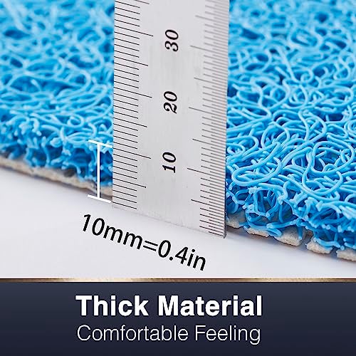 Asvin Soft Textured Bath, Shower, Tub Mat, 24x32 Inch, Phthalate Free, Non Slip Comfort Bathtub Mats with Drain, PVC Loofah Bathroom Mats for Wet Areas, Quick Drying - Image 5