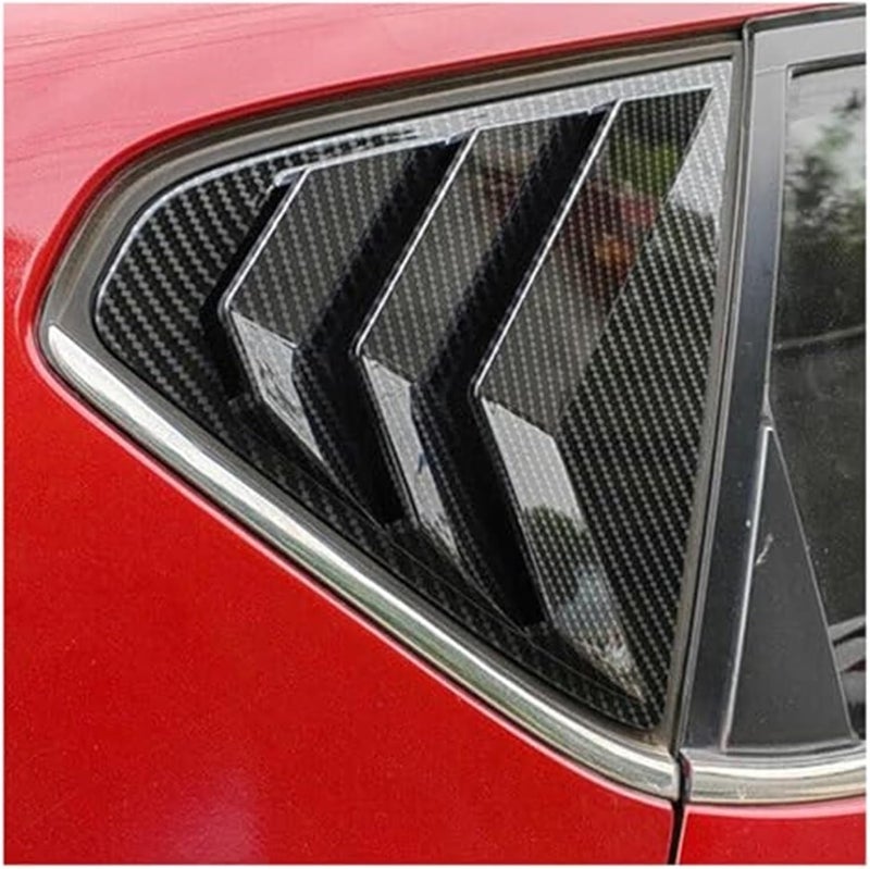 Wivplex Car Rear Louver Window Cover Trim for Nissan Tiida - Image 2