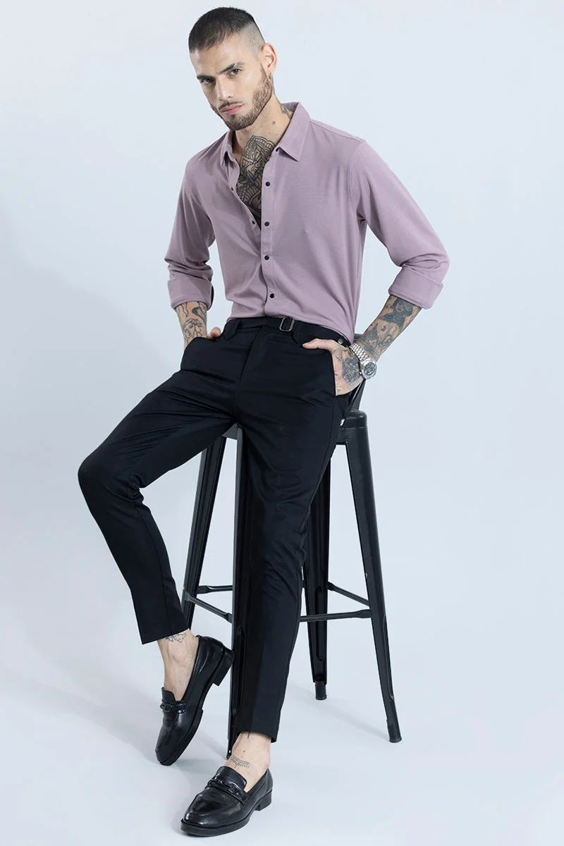 SNITCH Purple Madrigo Lilac Shirt for Men | Best Price UAE
