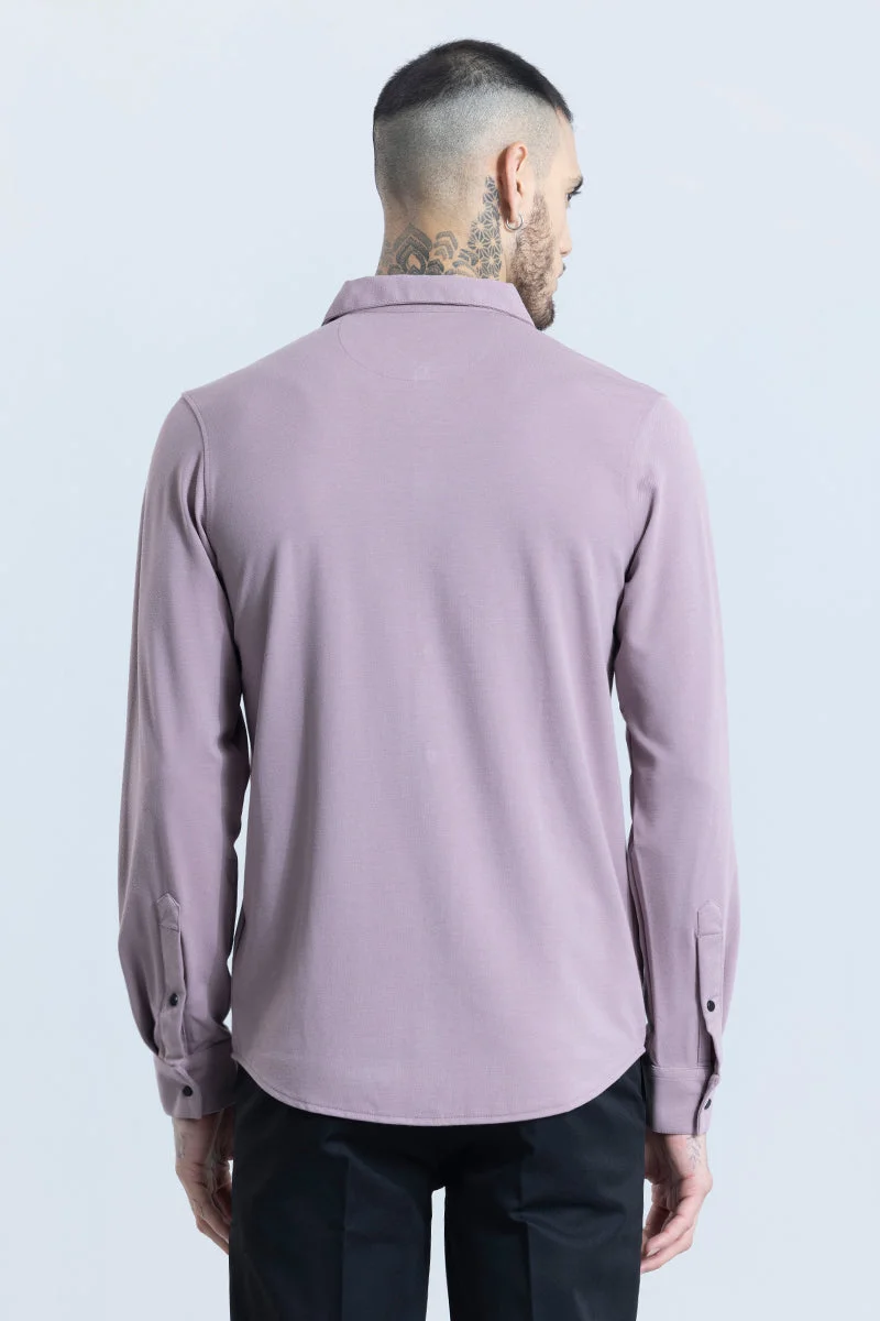 SNITCH Purple Madrigo Lilac Shirt for Men | Best Price UAE