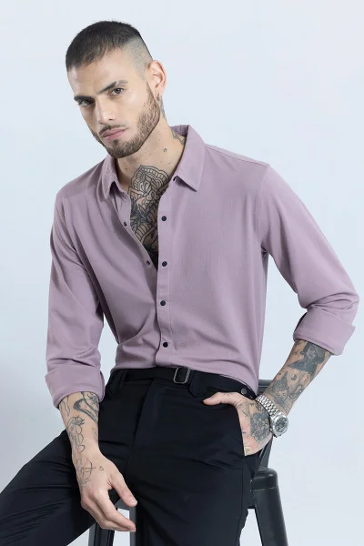 SNITCH Madrigo Lilac Shirt