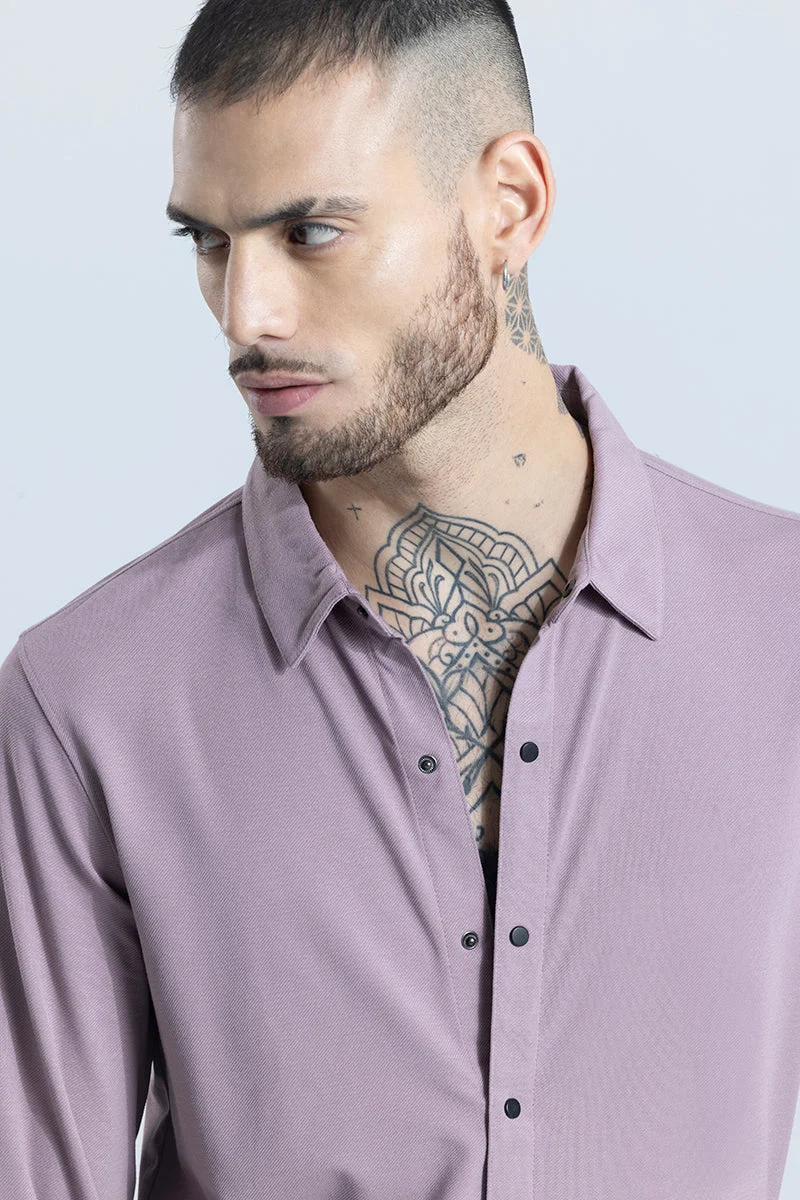 SNITCH Purple Madrigo Lilac Shirt for Men | Best Price UAE