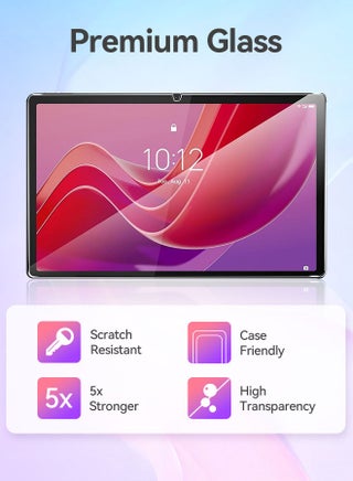 [2 قطعة] واقي شاشة زجاج مقوى للينوفو تاب M11 (11 بوصة 2024)، مضاد للخدوش. - view 2