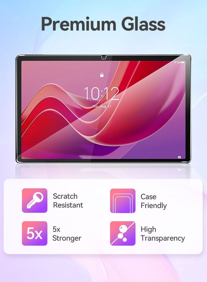 Tersely [2 Pack] Screen protector for Lenovo Tab M11 (11 inch 2024), Tempered Glass Screen Protector for Tablet Lenovo Tab M11 2024, Anti-Scratch - Image 2