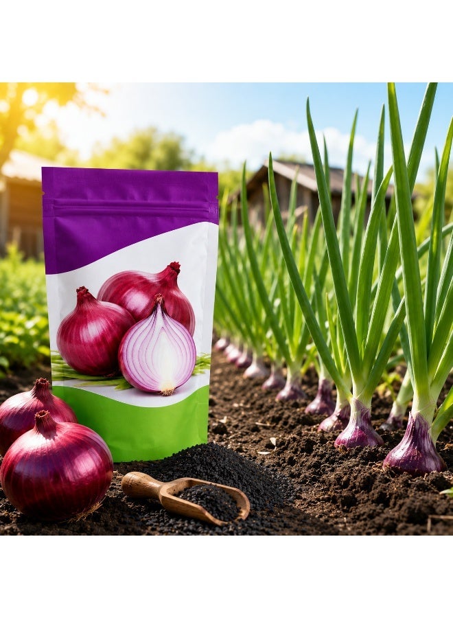 vsell24 Pack of 3-Non-GMO Onion Vegetable Seeds,for Home & Outdoor Gardening - Image 4