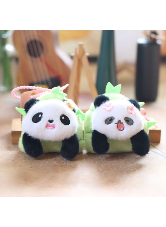 New Four-inch Clip-on Doll Machine Boutique Machine Plush Toy Doll Key Chain Doll Key Pendant Gift
