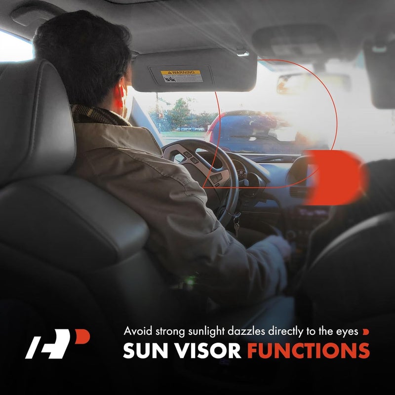 A-Premium Sun Visor Assembly for Honda Vehicles - Image 4