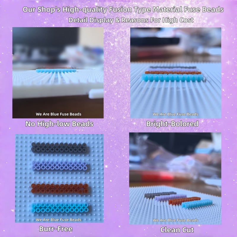 Mini Fusion Fuse Beads 3000pcs 2.6mm Vibrant Colors For DIY Handmade Craft - Image 5