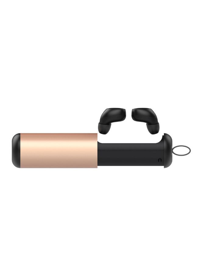 NIBEMINENT Bluetooth In-Ear Earphones Rose Gold/Black - Image 1