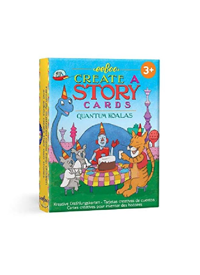 eeboo Quantum Koala Create A Story Cards Game 1 Ea (Tsqko)  - Image 1