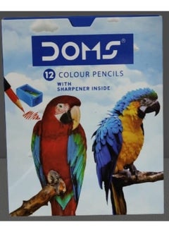 Doms Colored Pencils Box with Free Sharpener, 12 Pieces - pzsku/Z7F37AC25B2E24587B068Z/45/_/1730173376/7f84d2ac-8719-46b2-9930-438429c6cf8b