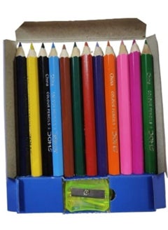 Doms Colored Pencils Box with Free Sharpener, 12 Pieces - pzsku/Z7F37AC25B2E24587B068Z/45/_/1730173623/04629a5e-5fa6-4c41-88a4-59d602c2ec70