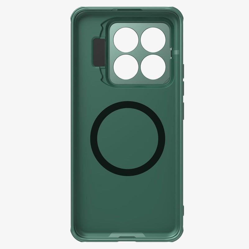 Nillkin Camshield Prop Magnetic Camera-Visible Version Series Cover Case Designed For Xiaomi 14 Deep Green - Image 4