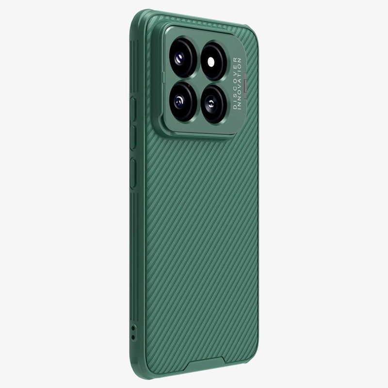 Nillkin Camshield Prop Magnetic Camera-Visible Version Series Cover Case Designed For Xiaomi 14 Deep Green - Image 2