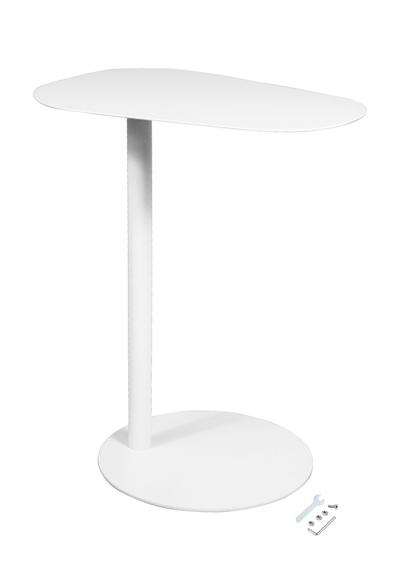 Sharpdo - Side Table,C Shaped Iron Coffee Table, End Table,Couch Table,for Living Room Bedside Bathroom Office Snack Coffee Tables, Easy Assembly - Image 1