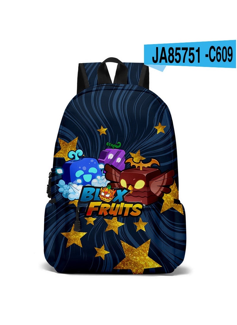 Blox - Cartoon Backpack Student School Bag - Image 1