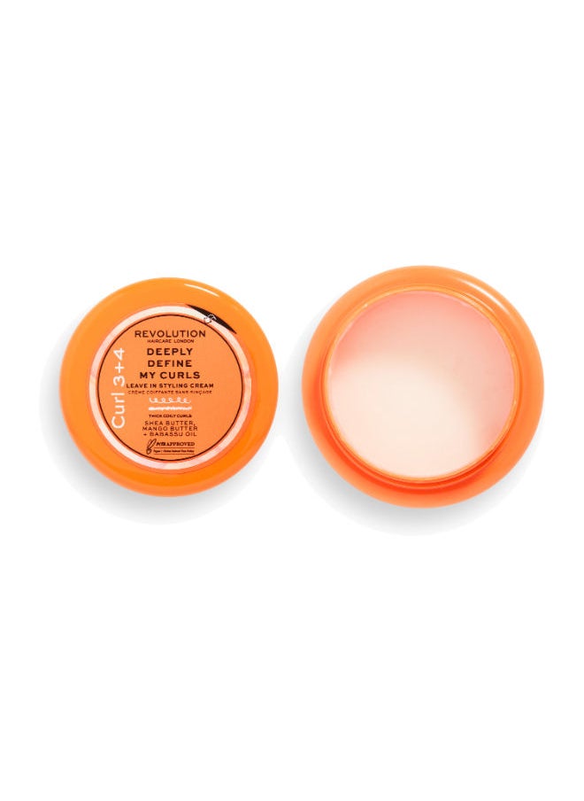 REVOLUTION - Revolution Haircare Deeply Define My Curls Leave In Styling Cream - Image 1