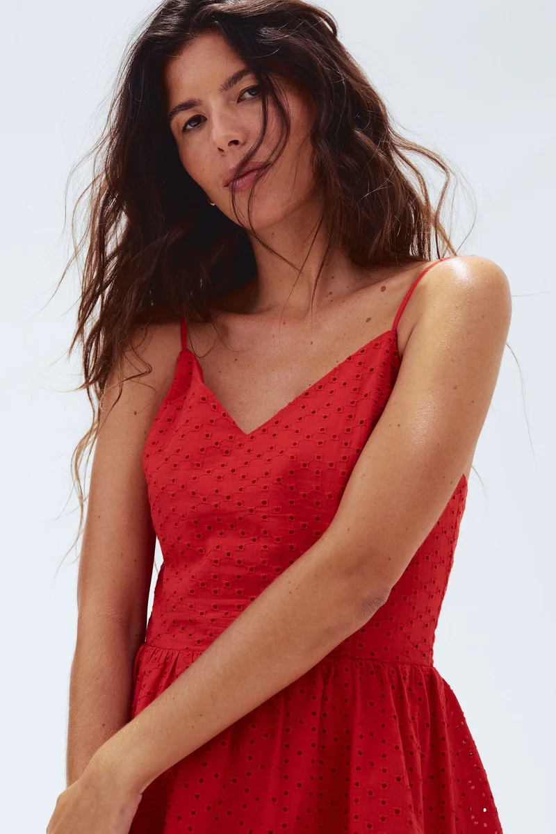 H&M Broderie anglaise strappy dress