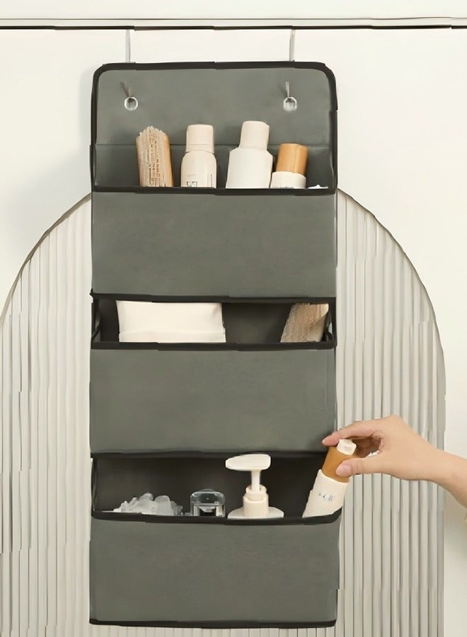 3-Layer Door Hanging Storage Bag - Stylish & Practical Organizer For Home, Bathroom, And Kitchen - Image 3
