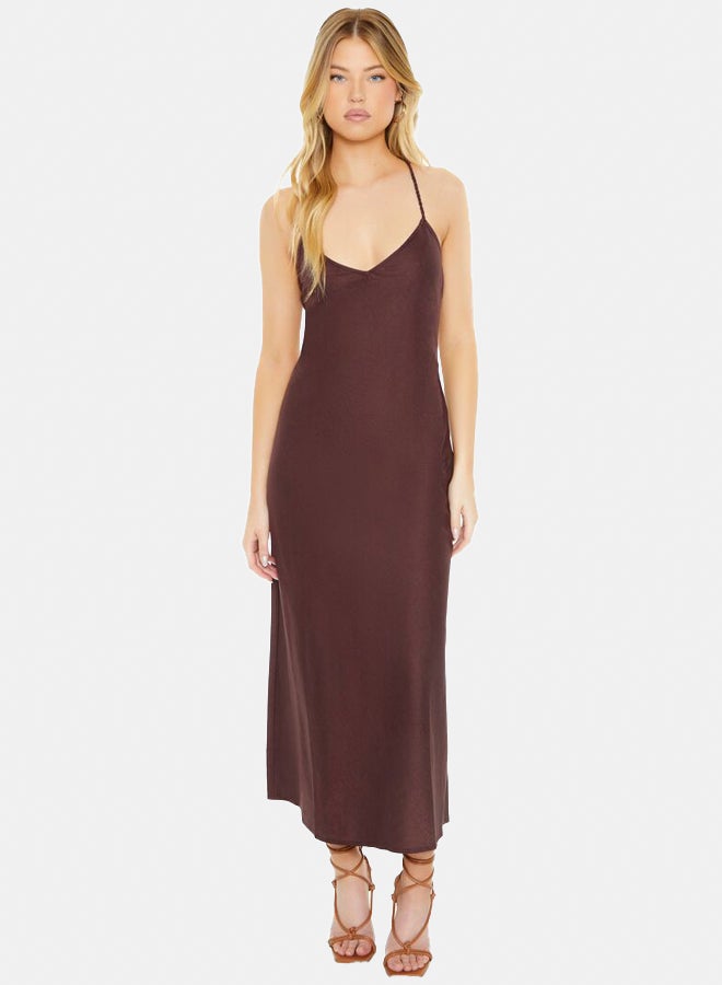 FOREVER 21 Strappy Slip Maxi Dress - Image 2