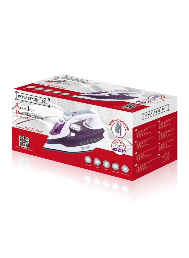 Royalty Line Royalty Line Steam Iron 2300W - Image 2