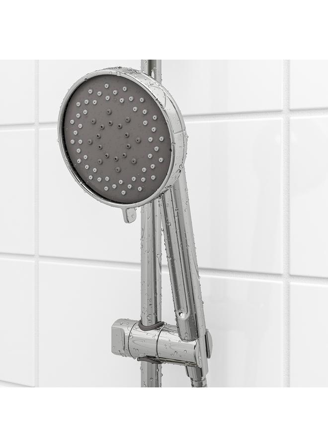 إيروريكس دش يدوي بخمسة رشاشات، مطلي بالكروم - Image 1