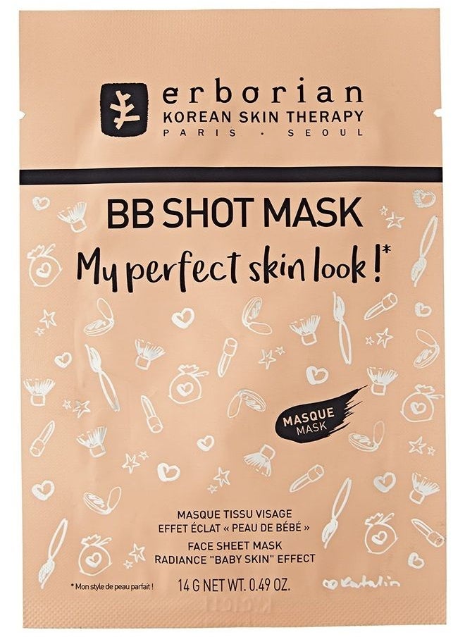 erborian Shot Mask for Women, Bb, 0.49 Oz  - Image 1