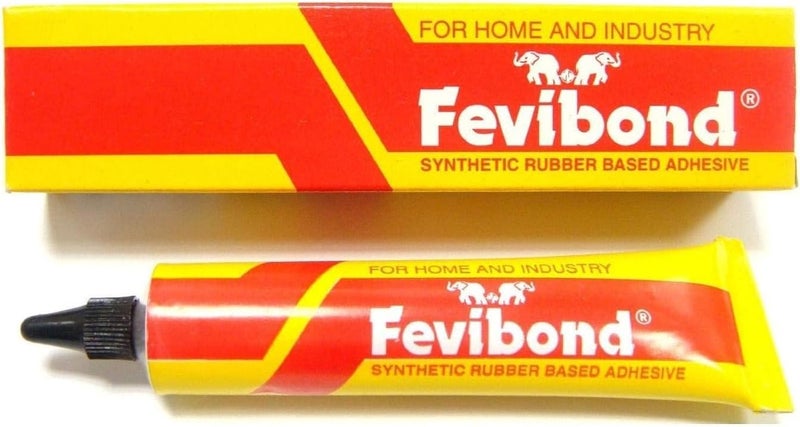 Fevibond Synthetic Rubber Base Glue Adhesive Canvas Cork Rexine Leather Shoe Sole Glue 50ml Global mainstream design picks