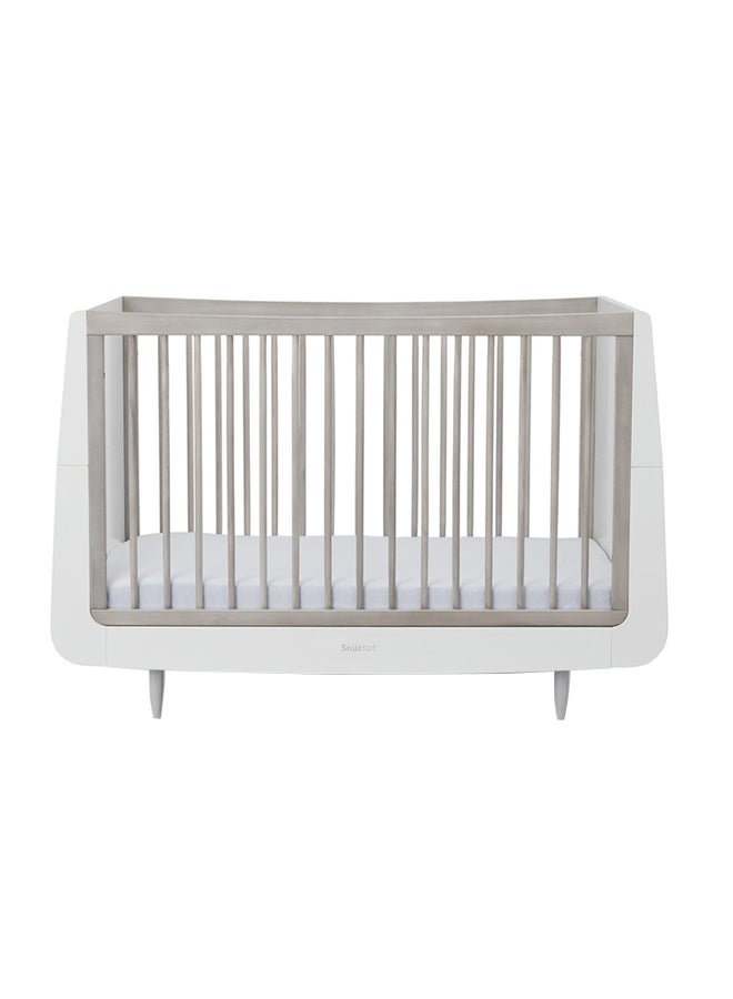 Snuz Kot Skandi Cot Bed, The Natural Edit Silver Birch - Image 1