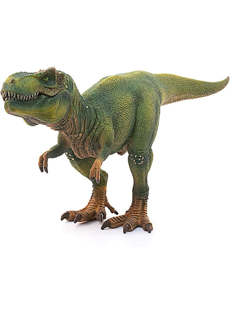 HALAMODO Tyrannosaurus Rex Animal Model With Movable Jaw -  Realistic Dinosaur Statue, Children'S Educational Cognitive Toy, Dinosaurs Action Figure, Bath Pool Water Toy, Birthday Party Gift, Prehistoric Dinosaur Collection Decor, Green , 26*8*13 cm - Image 3