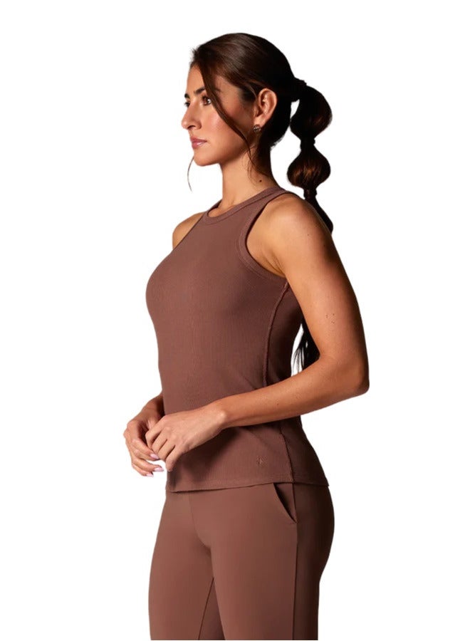 TAVI PERFECT FIT RIB TANK CLOVE - Image 3